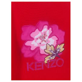 Kenzo-Maglieria-Rosso,Multicolore