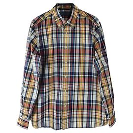 Autre Marque Camisa Baldessarini de algodón con estampado tartán Multicolor
