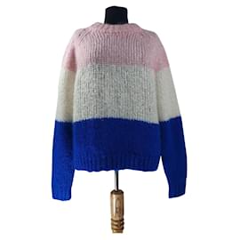 Samsoe & Samsoe Rose Tricolore Simone Pullover Mehrfarben