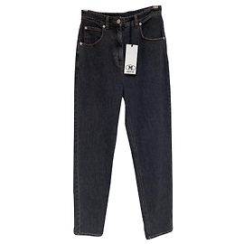 Jeans M Missoni in Cotone Neri Nero