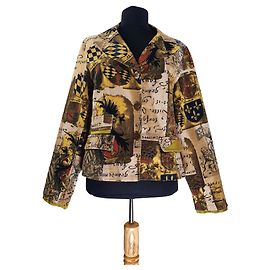 Blazer von Elisa Cavaletti aus Baumwolle und Elasthan Mehrfarben