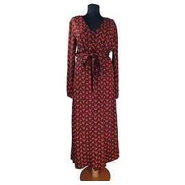 Autre Marque Vestido Maxi Fabienne Chapot Viscose Multicor