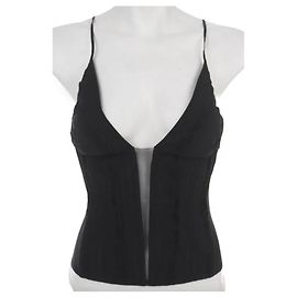 La Perla Black Silk Intimates Black