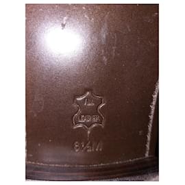 Tory Burch-Stiefel-Schokolade