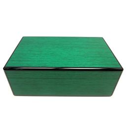 NUEVA BODEGA CAJA DE PUROS BREGUET MADERA LACADA VERDE 15X24CAJA DE PUROS DE MADERA VERDE CM Verde