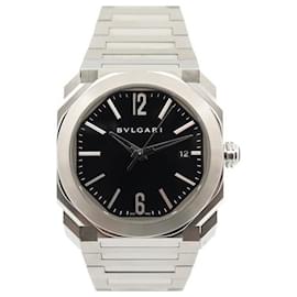Bulgari-NEW WATCH BULGARI OCTO SOLOTEMPO 102121 bgo38S 38MM AUTOMATIC WATCH-Silvery