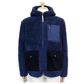 NEW JACKET NAPAPIJRI TIAK MOLTONNE 48 M BLUE POLYESTER BLUE COAT JACKET Blue