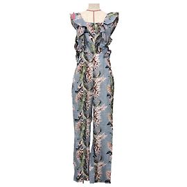 [Gebraucht] ZIMMERMANN Rüschenblümchen All-in-One aus Leinen 3003 Hellblau