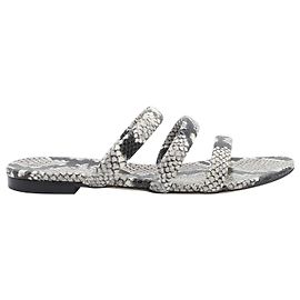 Aeyde Aeydē Chrissy Sandalen aus Schlangenleder Andere