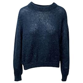 Autre Marque-Acne Studios Mytra Sweater in Blue Mohair -Blue