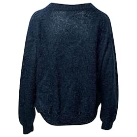 Autre Marque-Acne Studios Mytra Sweater in Blue Mohair -Blue