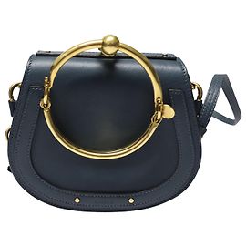 Chloé Chloe Petit Sac Nile en Cuir Vert Vert