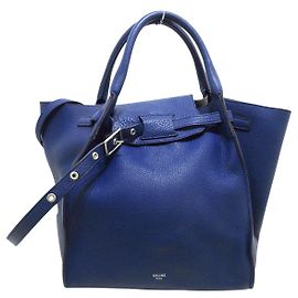 Céline Big Bag Blu navy