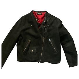 Leather jacket The kooples Black