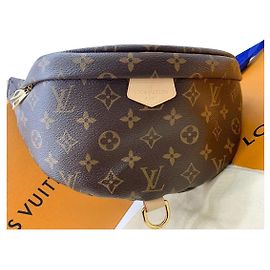 Louis Vuitton Canvas-Monogramm-Gürteltasche Braun