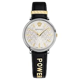Versace-Versace V-Circle - The Manifesto Edition Watch-Silvery,Metallic