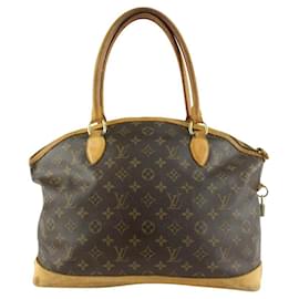 Louis Vuitton-Large Monogram Lockit Horizontal Dome Satchel 2lz1221-Other