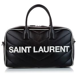 Borsa da bowling Saint Laurent Miles nera Nero