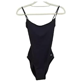 Chanel-[Used] CHANEL Swimwear20Like New Black Coco Mark-Black