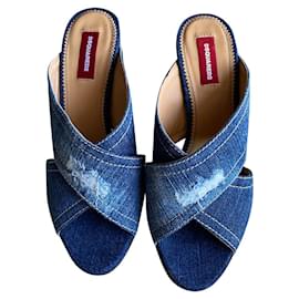 Dsquared2-Des sandales-Bleu