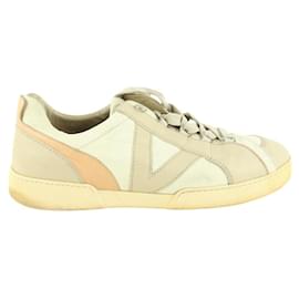 Louis Vuitton-men's 12 US Beige x Ivory Rennes Sneaker-Other