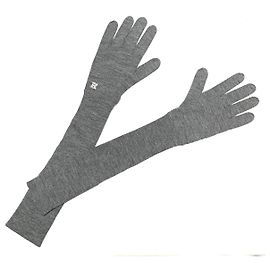 Céline Guantes Celine Gris