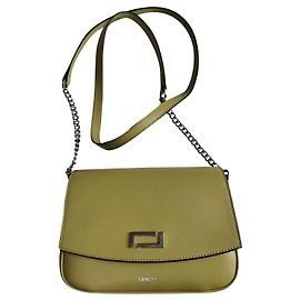 Sac à main Lancel en cuir vert pistache Vert Vert olive