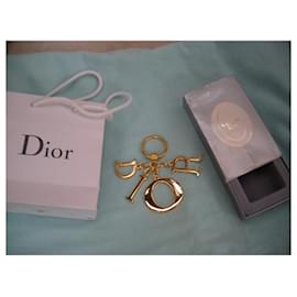 Dior-Encantos de saco-Dourado