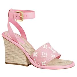 Mules Louis Vuitton Pink size 40 EU in Not specified - 24970351