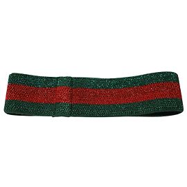 Cerchietto Gucci Web in Viscosa Multicolor Multicolore