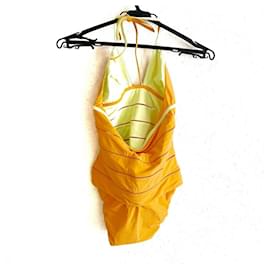 Fendi-[Used] FENDI One-piece swimsuit-Orange,Yellow