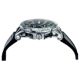 Versace-Sport Tech Diver Watch-Silvery,Metallic