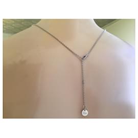 Christian Dior-Christian Dior Clair D Lune Necklace-Silvery