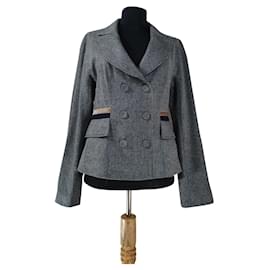 Marc Cain-Chaquetas-Gris