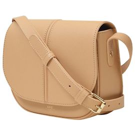 Apc Betty Bag in Beige Leather Flesh