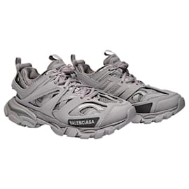 Balenciaga-Sneakers Track in Tela Grigia-Grigio