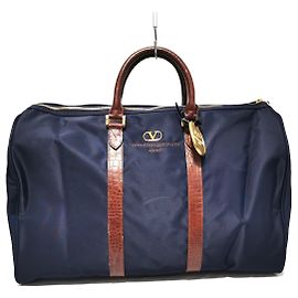 Borsa da viaggio Valentino Garavani Blu navy