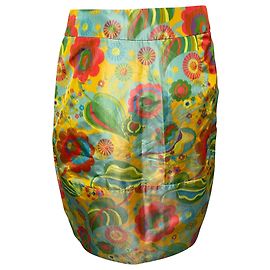 Marni Midirock mit Blumenmuster aus mehrfarbigem Polyester Andere