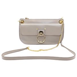 Chloé Bolsa transversal Chloe Tess em couro cinza Cinza