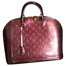 Louis Vuitton-ALMA GM bag-Dark red