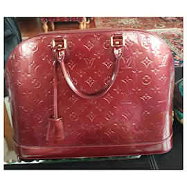 Louis Vuitton-ALMA GM bag-Dark red