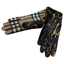 Burberry Luvas Bege