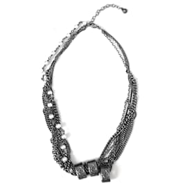 Chanel-Chanel  Pre-Fall 2012 Metiers D’Art Paris-Bombay Necklace-Silvery