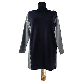 Jersey de lana Samsoe & Samsoe negro gris Negro Gris
