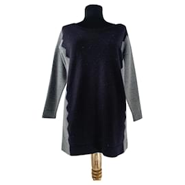 Pull Samsoe & Samsoe en laine noir gris Noir Gris
