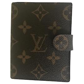 Louis Vuitton-Pequenos artigos de couro - diretório-Castanho escuro