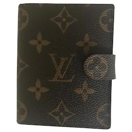 Louis Vuitton Small leather goods - directory Dark brown