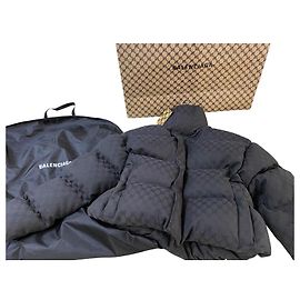 Chaqueta negra Gucci x Balenciaga Negro