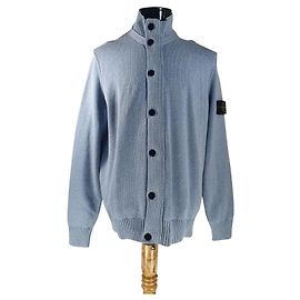 Stone Island Sweaters Blue