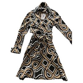 Diane Von Furstenberg Diane von Fursteberg Vestido envelope RUNWAY Multicor
